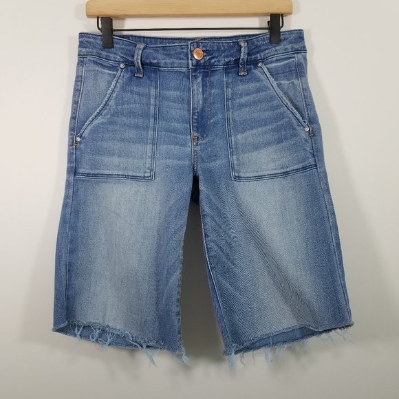 American Eagle Outfitters Pants - American Eagle Super Stretch A-Line Bermuda Shorts
